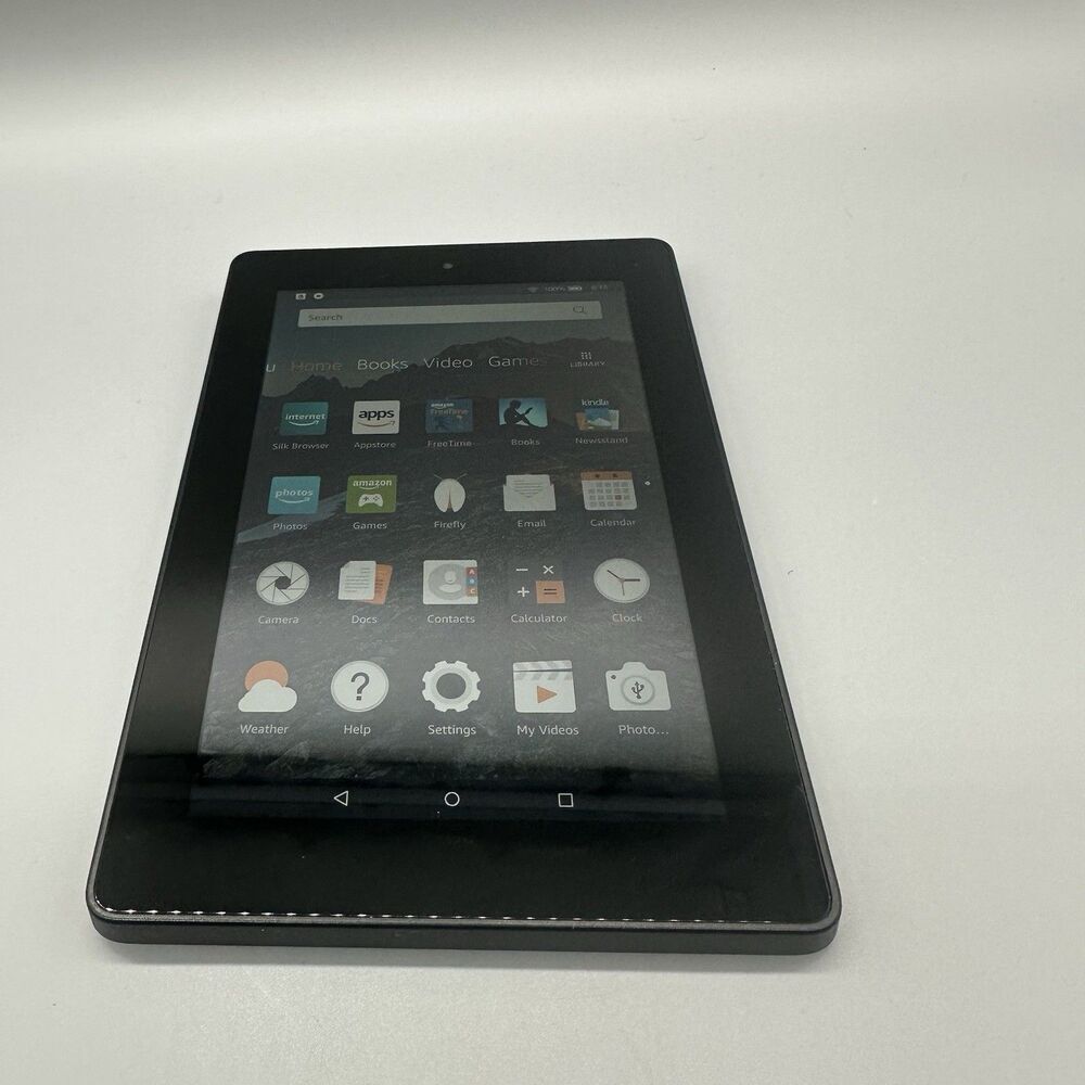 Fire Amazon Kindle HD 4th Gen SQ46CW 7" 8GB Tablet Gaming Reading Apps Movies
